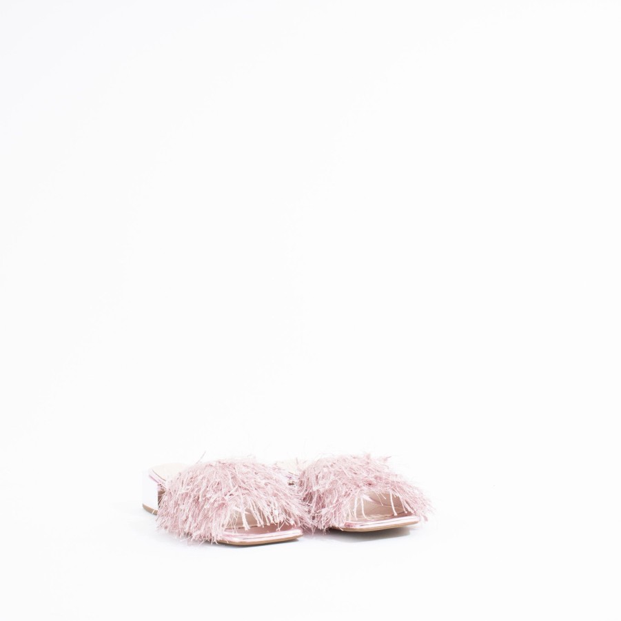 Sandals CECELIA | Olivia Fringe | Pink