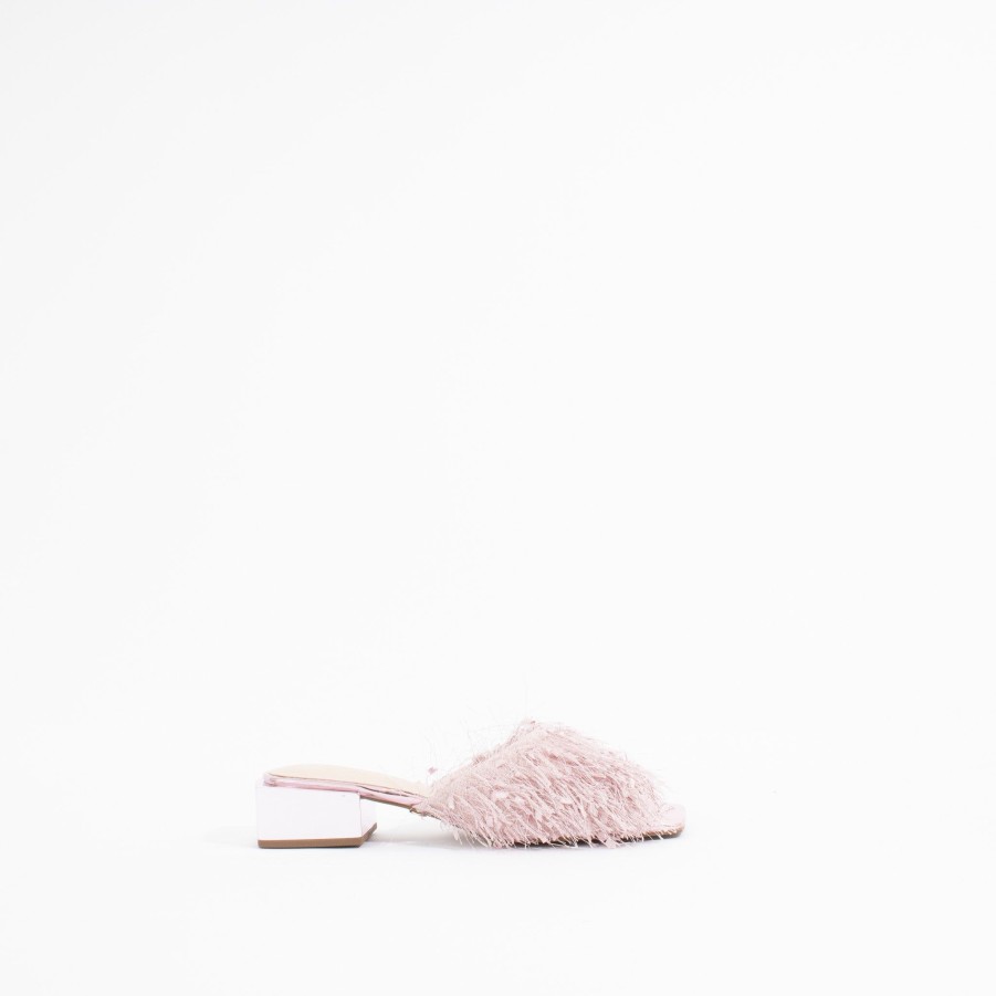 Sandals CECELIA | Olivia Fringe | Pink