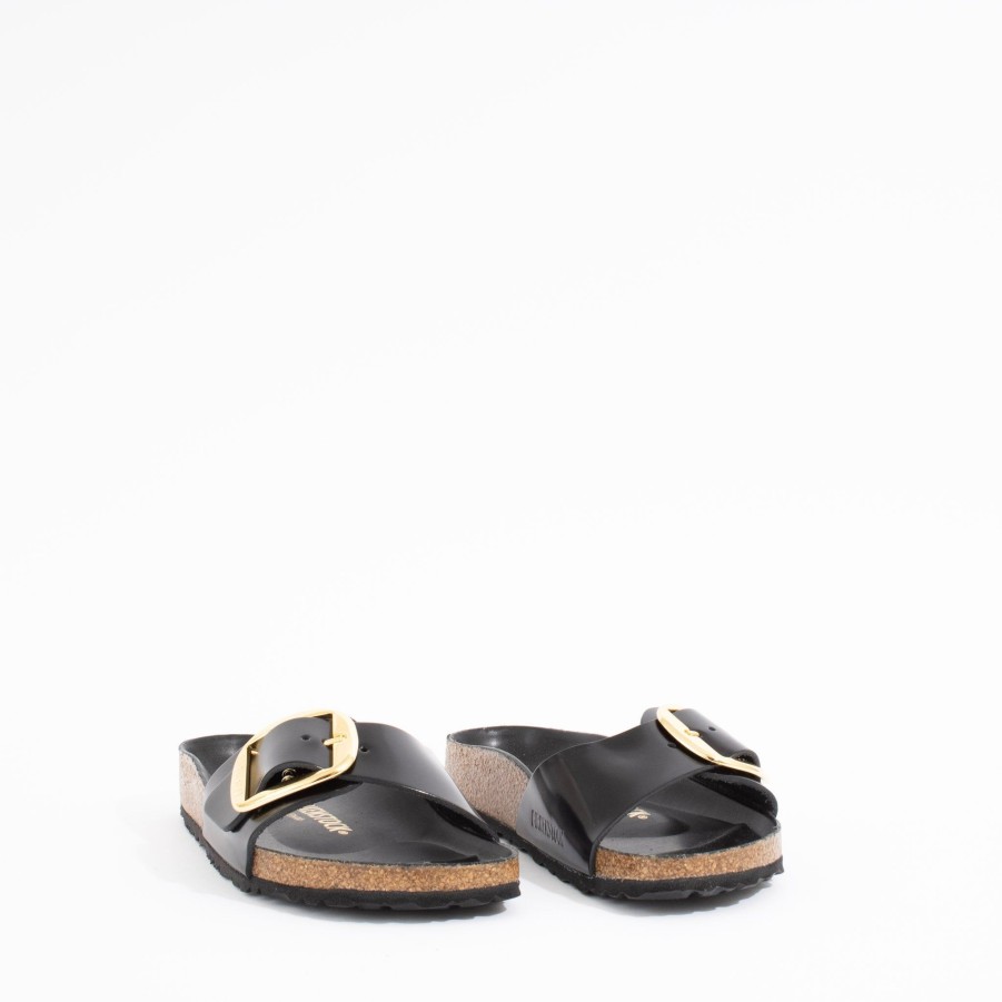 Flats BIRKENSTOCK | Madrid Big Buckle | High Shine Black