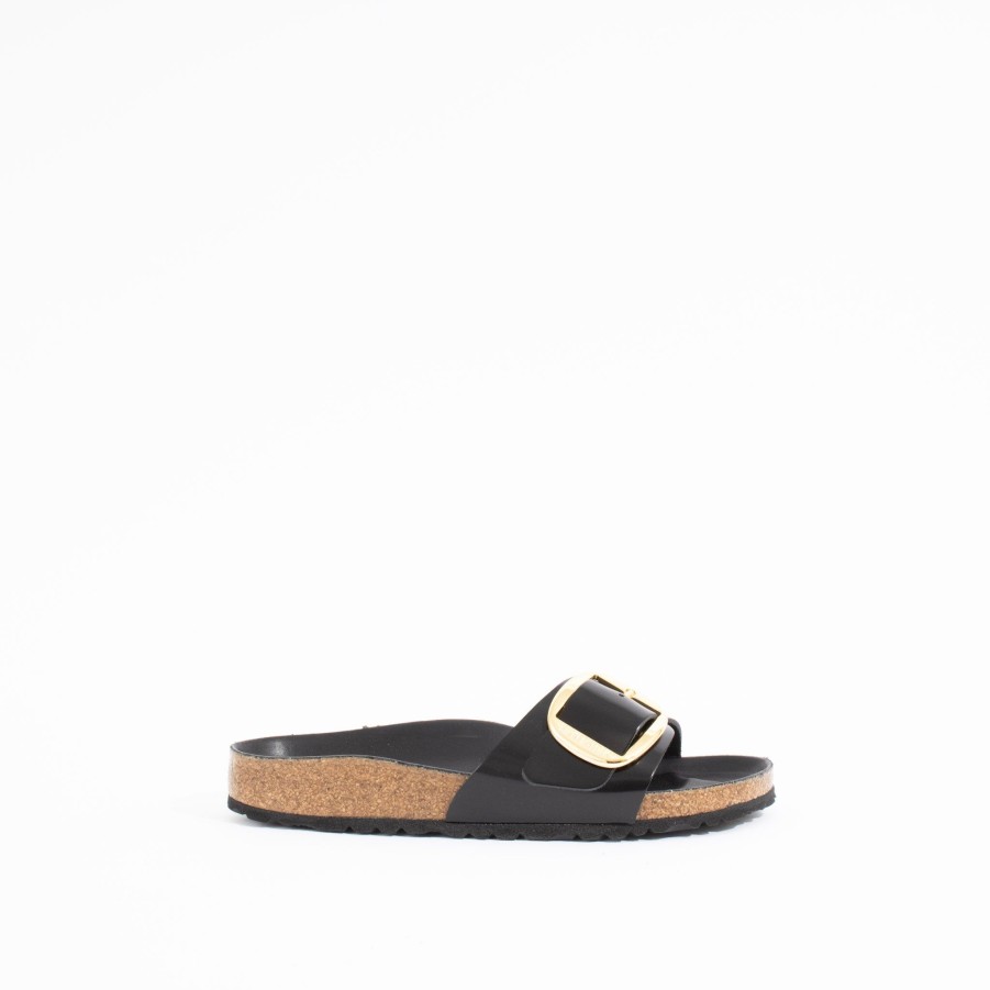 Flats BIRKENSTOCK | Madrid Big Buckle | High Shine Black