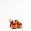 Evening JEFFREY CAMPBELL | Mamba | Orange Velvet