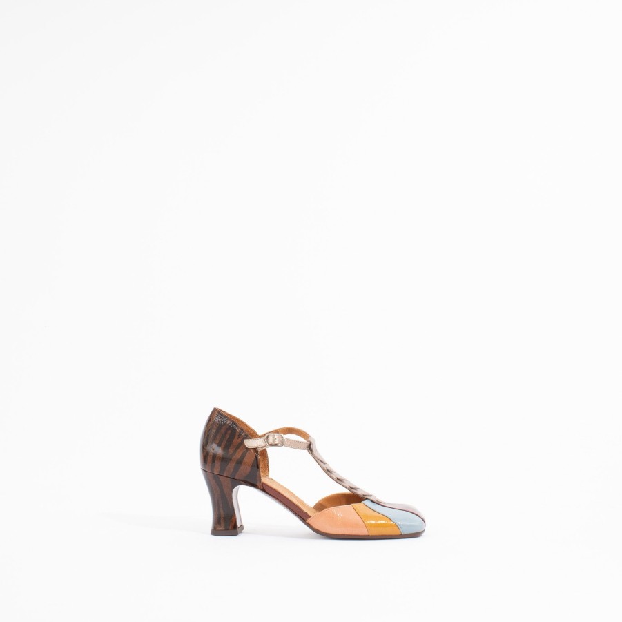 Heels CHIE MIHARA | Prita | Multi/Tiger