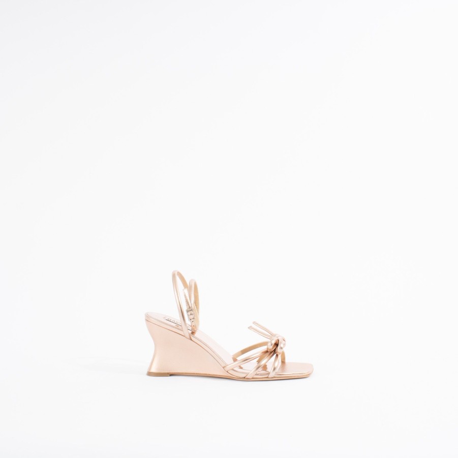 Wedges & Platforms BADGLEY MISCHKA | Luciana | Champagne