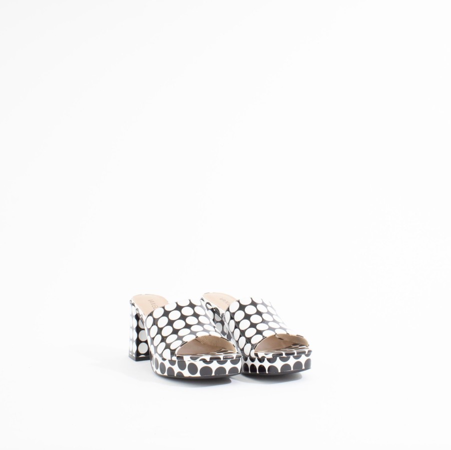 Heels VANELI | Moyra | Black/White Big Dots