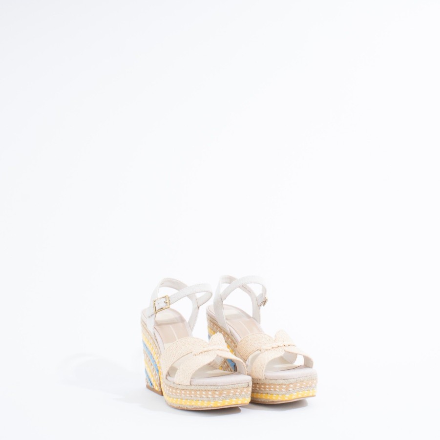 Heels DOLCE VITA | Cale | Citrus Multi Raffia