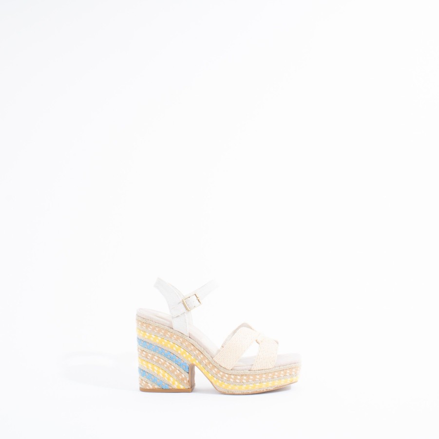 Heels DOLCE VITA | Cale | Citrus Multi Raffia