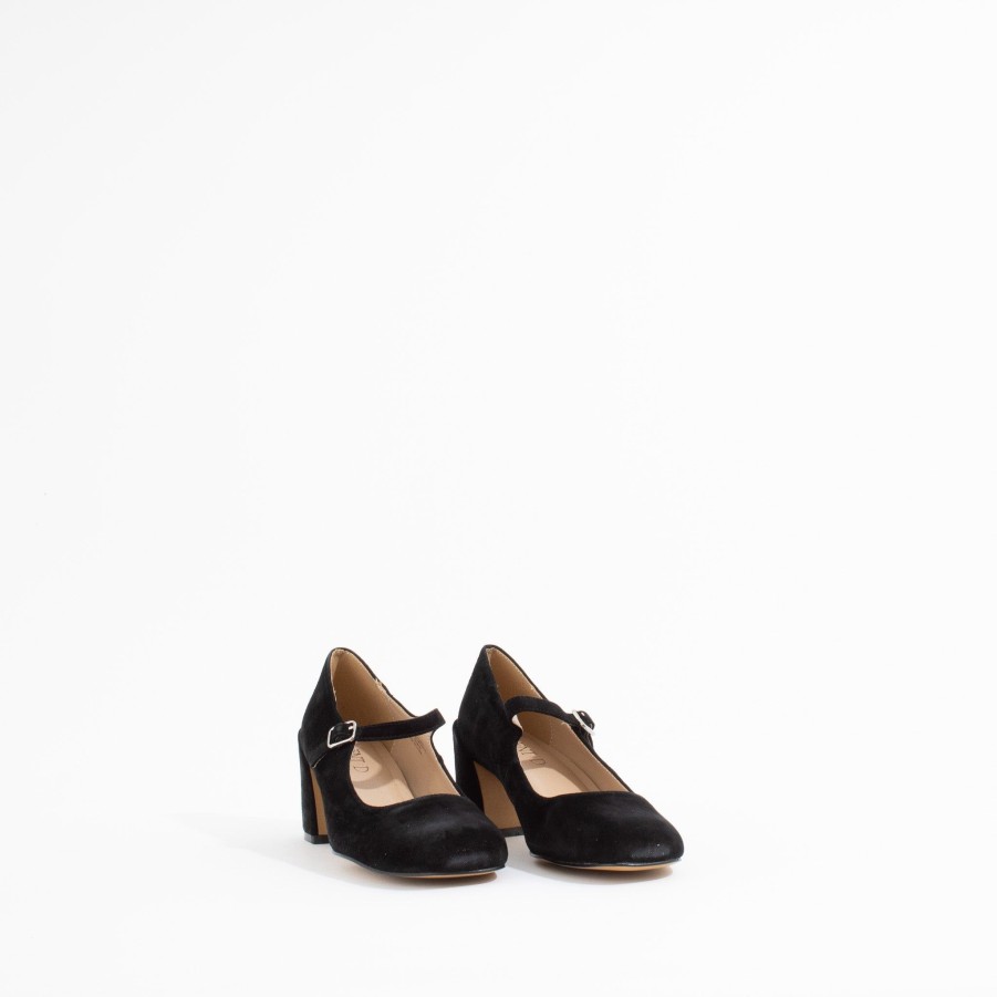 Heels SILENT D | Korin | Black Suede