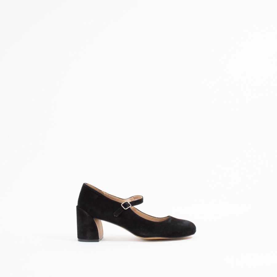 Heels SILENT D | Korin | Black Suede