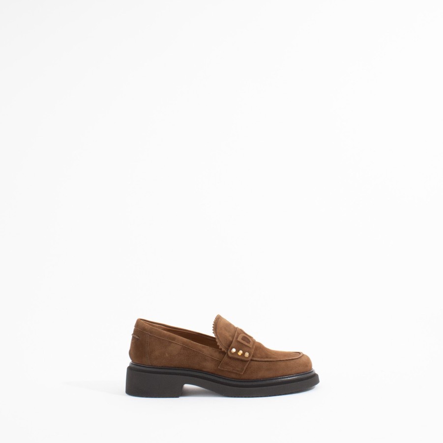 Loafers DONNA CAROLINA | Mary | Tabac