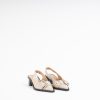 Pumps GANNI | Feminine Buckle Slingback Pump | Taupe