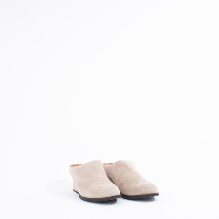 Mules & Slides L'AMOUR DES PIEDS | Jiya | Taupe Suede