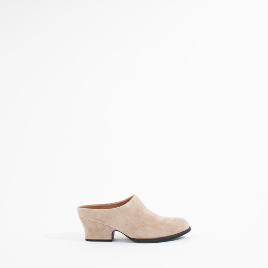 Mules & Slides L'AMOUR DES PIEDS | Jiya | Taupe Suede