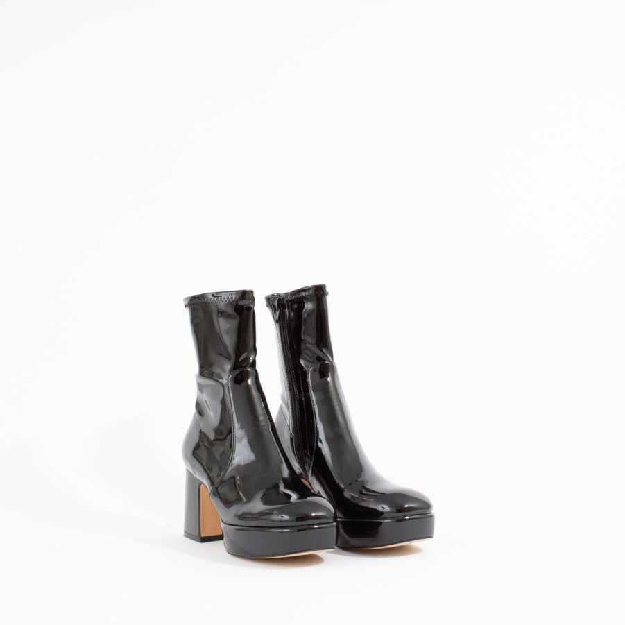 Wedges & Platforms SILENT D | Otto | Black Patent