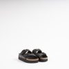 Mules & Slides BIRKENSTOCK | Arizona Padded Platform | Black Patent