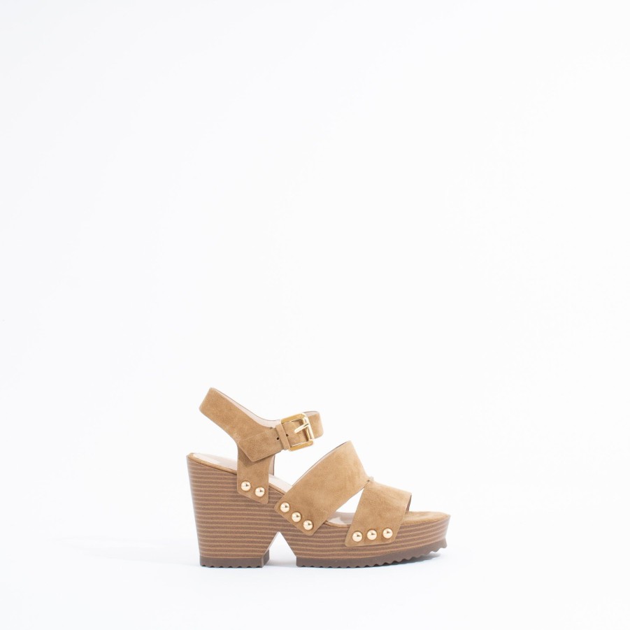 Heels CECELIA | Artsy | Nutella Suede