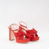 Heels LOEFFLER RANDALL | Natalia Platform | Red