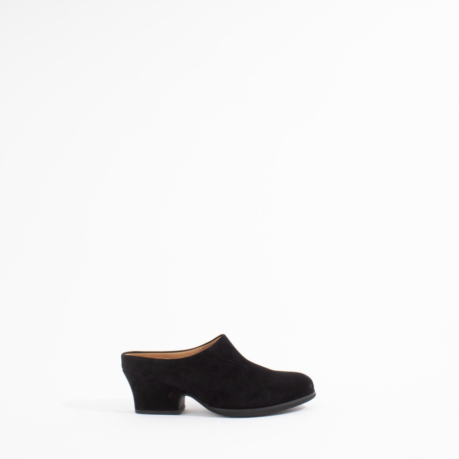 Mules & Slides L'AMOUR DES PIEDS | Jiya | Black Suede