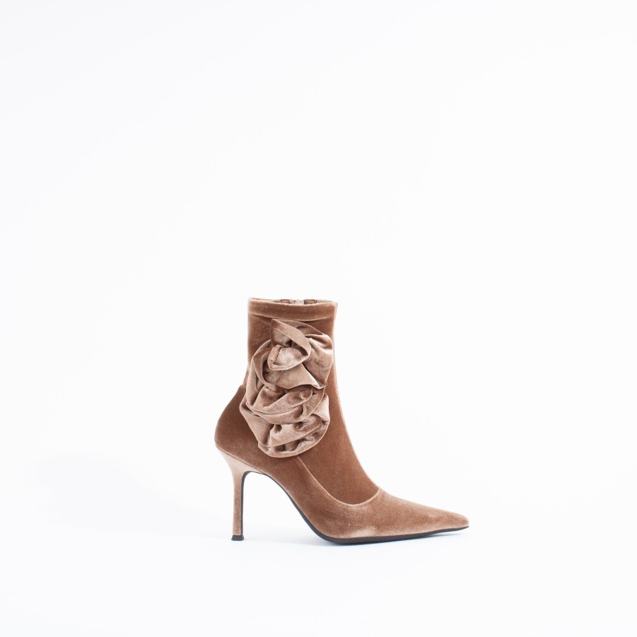 Heels JEFFREY CAMPBELL | Florette | Natural Velvet