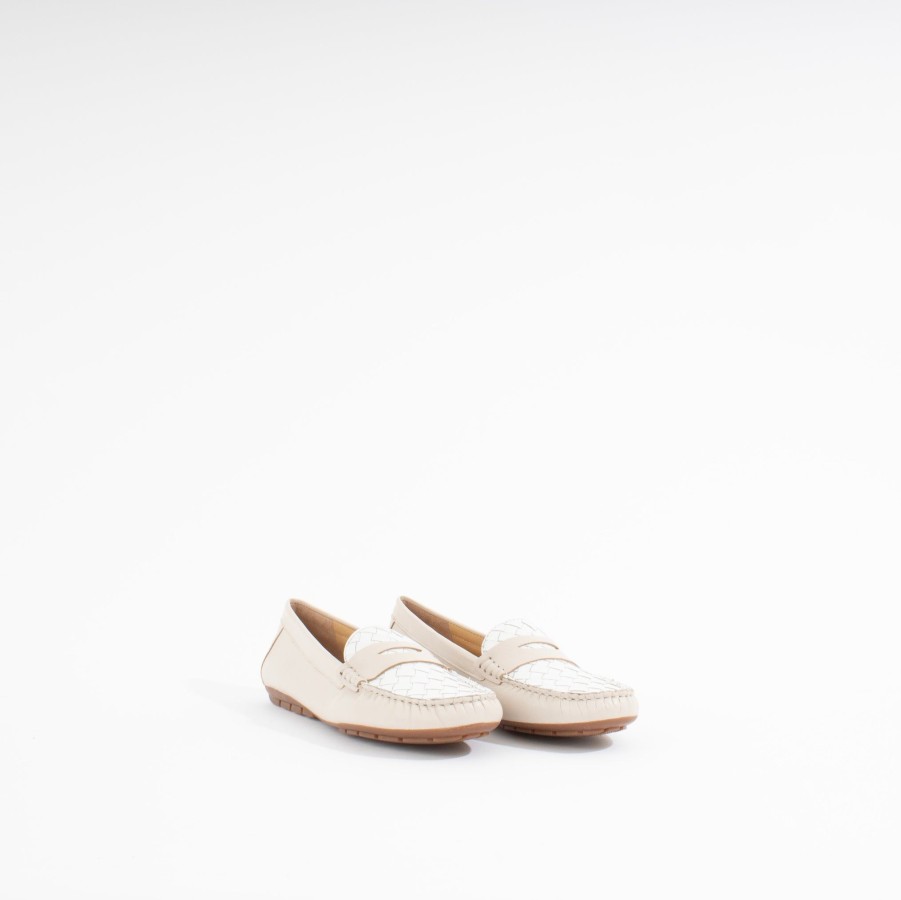 Loafers VANELI | Adebel | Bone/White