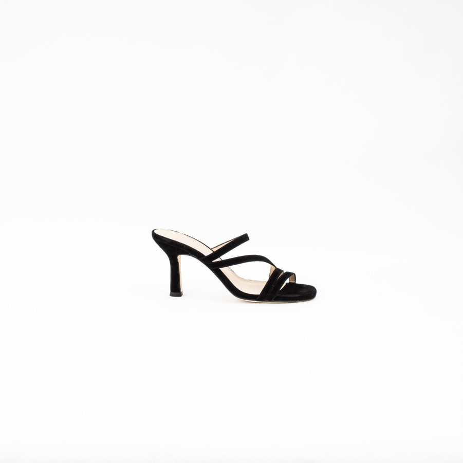 Mules & Slides PELLE MODA | Ostin | Black Suede