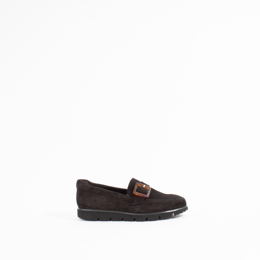 Loafers VANELI | Jakeen | Black Suede