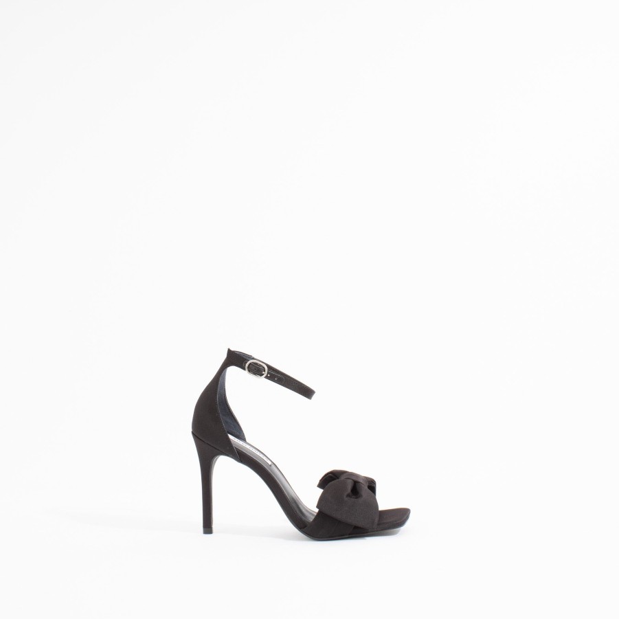 Heels STEVE MADDEN | Trusty | Black Satin