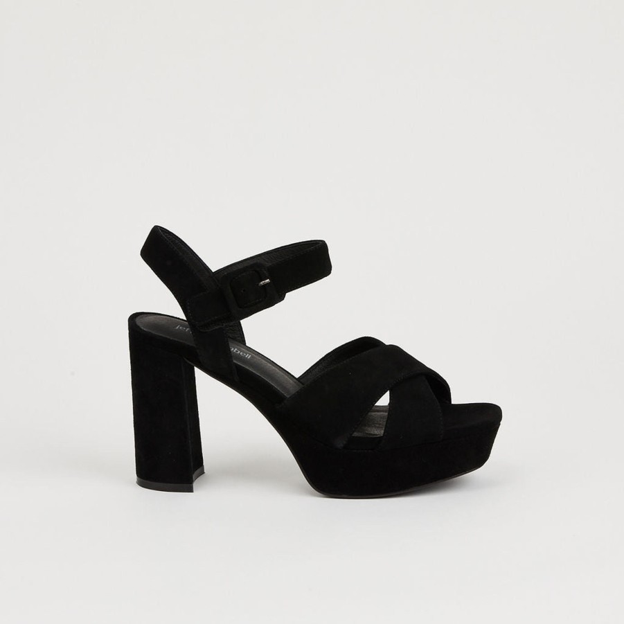 Heels JEFFREY CAMPBELL | Amma | Black Suede