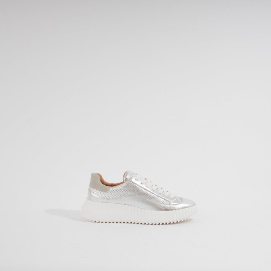 Sneakers SILENT D | Clodette | Silver