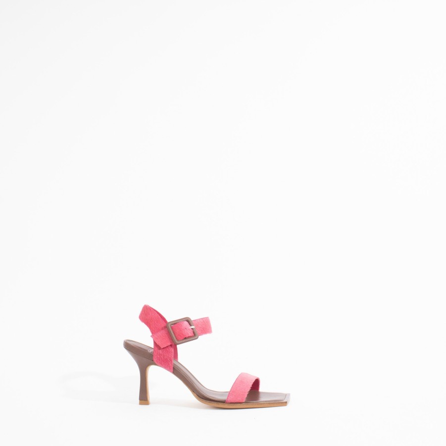 Heels CARRANO | Charlotte | Chocolate/Pink