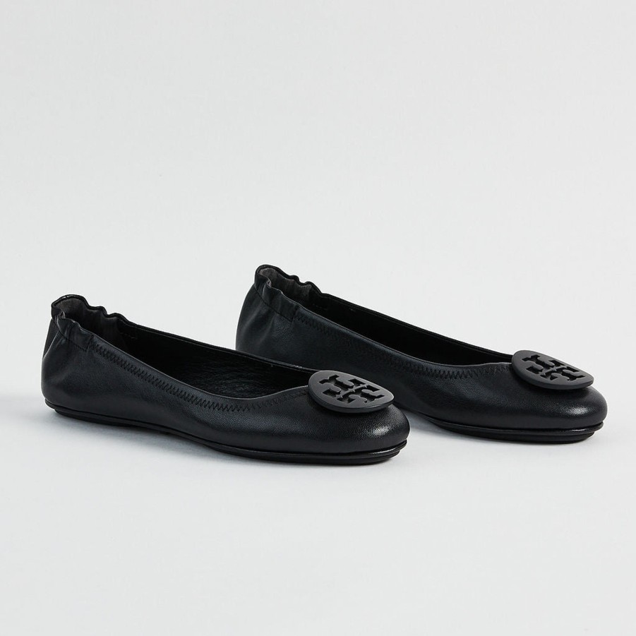 Flats TORY BURCH | Minnie Travel Ballet | Black