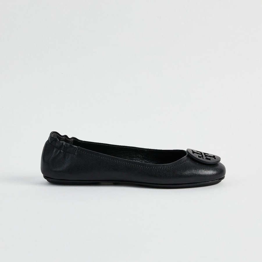 Flats TORY BURCH | Minnie Travel Ballet | Black