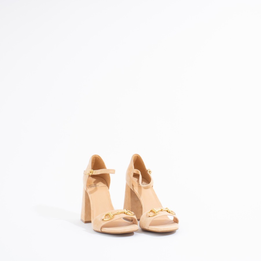 Pumps JEFFREY CAMPBELL | Pop Star | Natural Suede/Gold