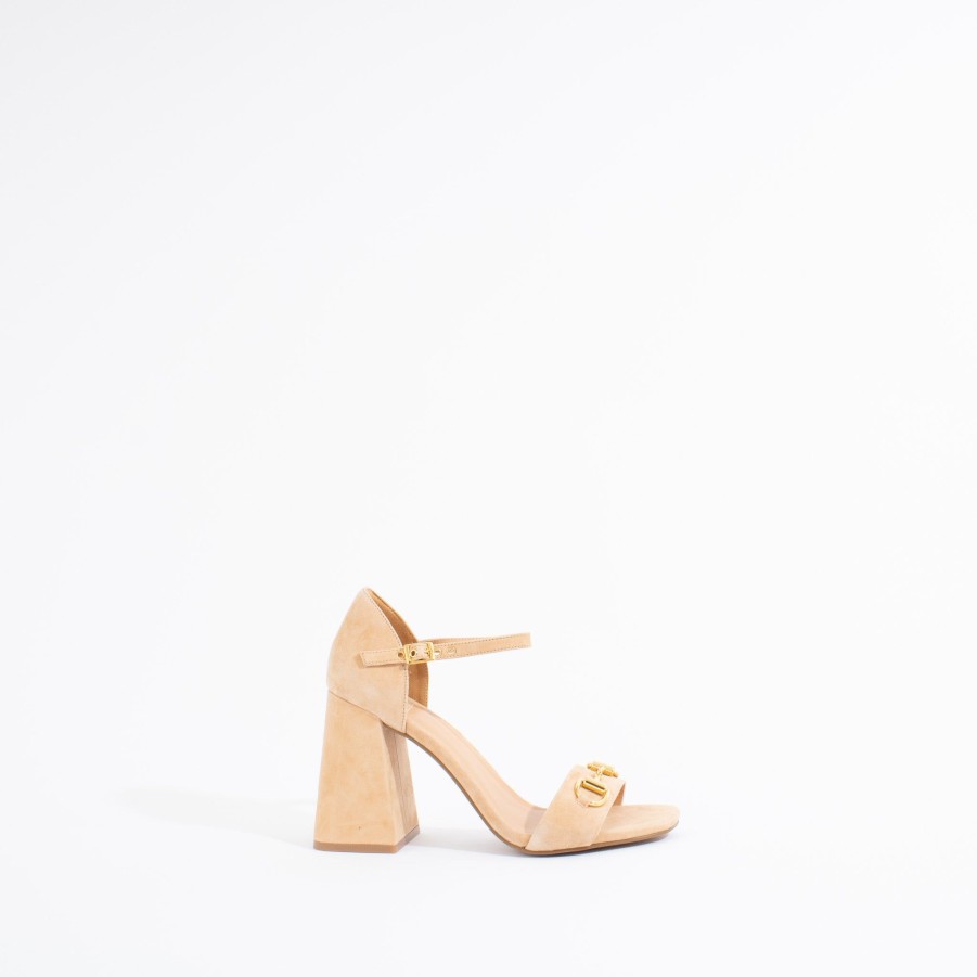 Pumps JEFFREY CAMPBELL | Pop Star | Natural Suede/Gold