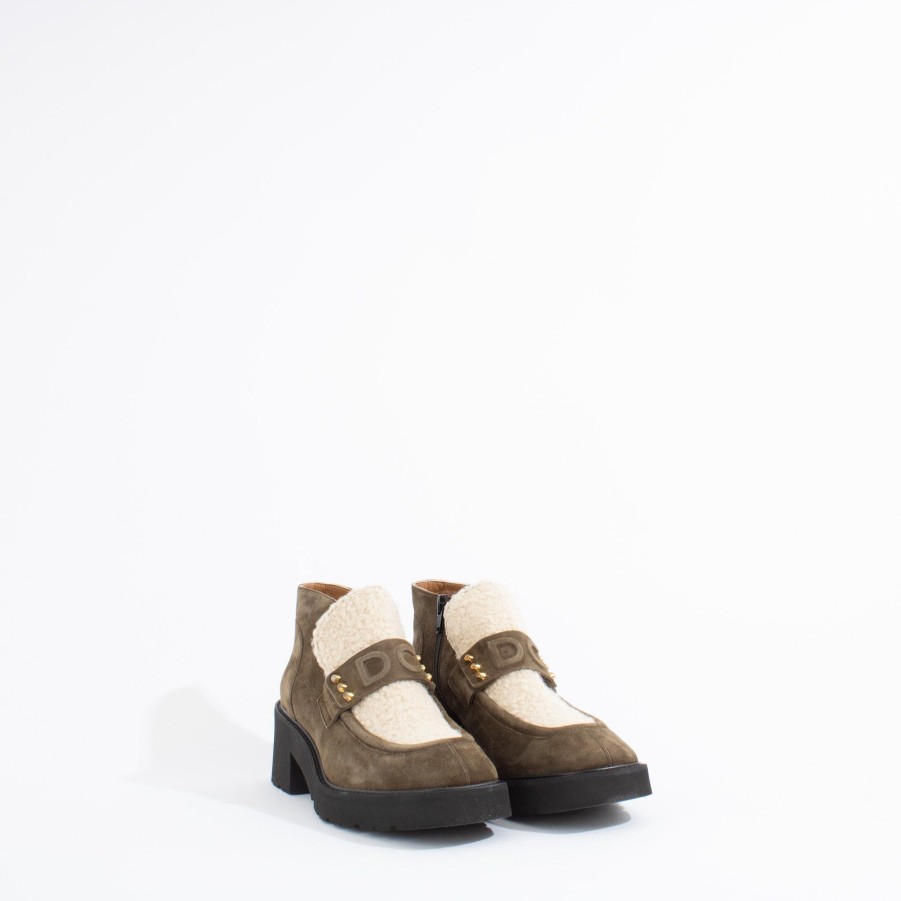 Loafers DONNA CAROLINA | Marla | Olive Multi