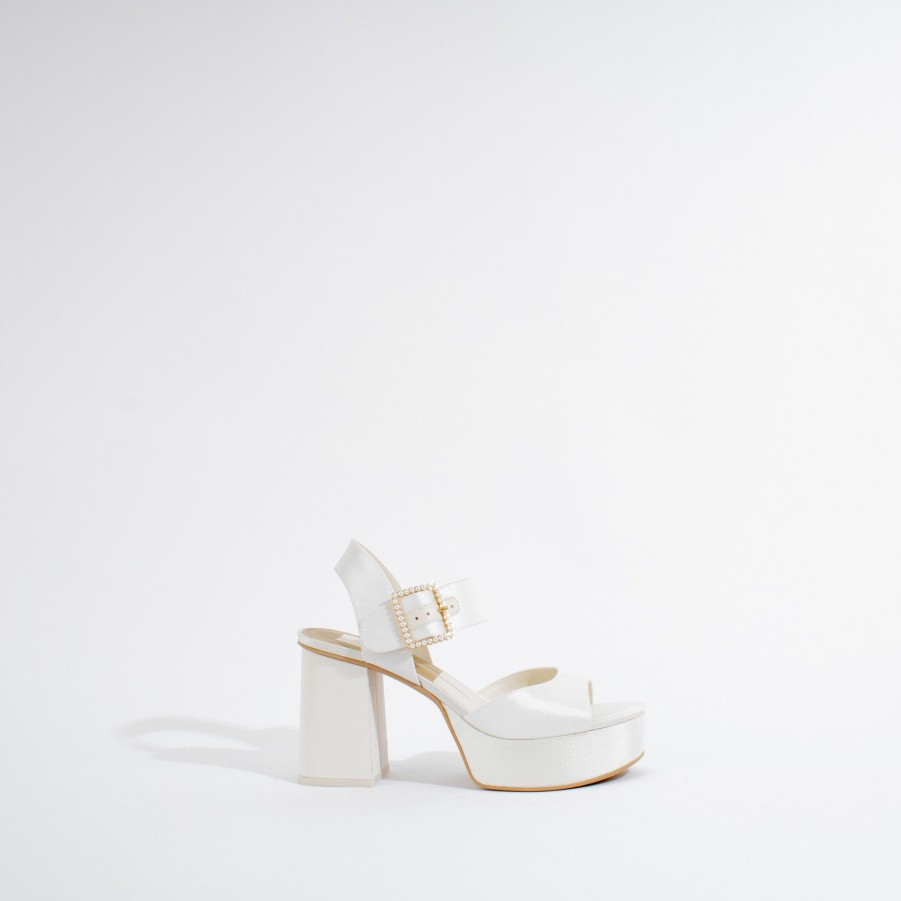 Sandals DOLCE VITA | Bobby | White Pearls