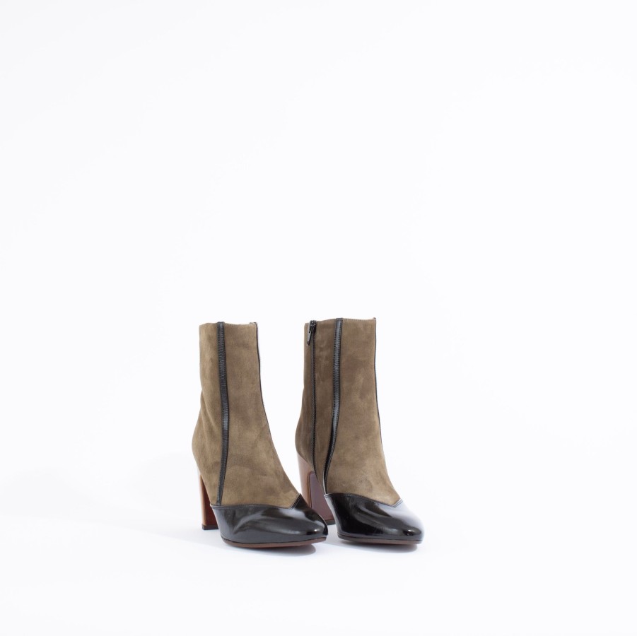 Boots & Booties CHIE MIHARA | Ewan | Military/Black