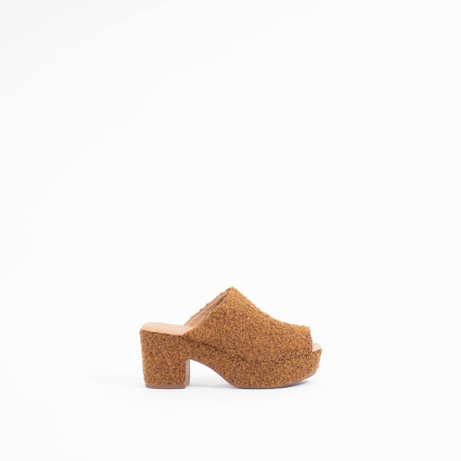 Sandals CHOCOLAT BLU | Gwyn | Brown Tweed