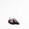 Pumps CAREL | Banana | Black Suede