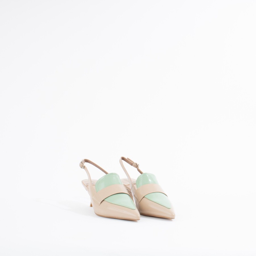 Heels JEFFREY CAMPBELL | Literature | Beige Mint Combo