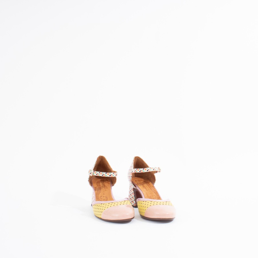 Heels CHIE MIHARA | Fiza | Lemon/Chill Pink Multi