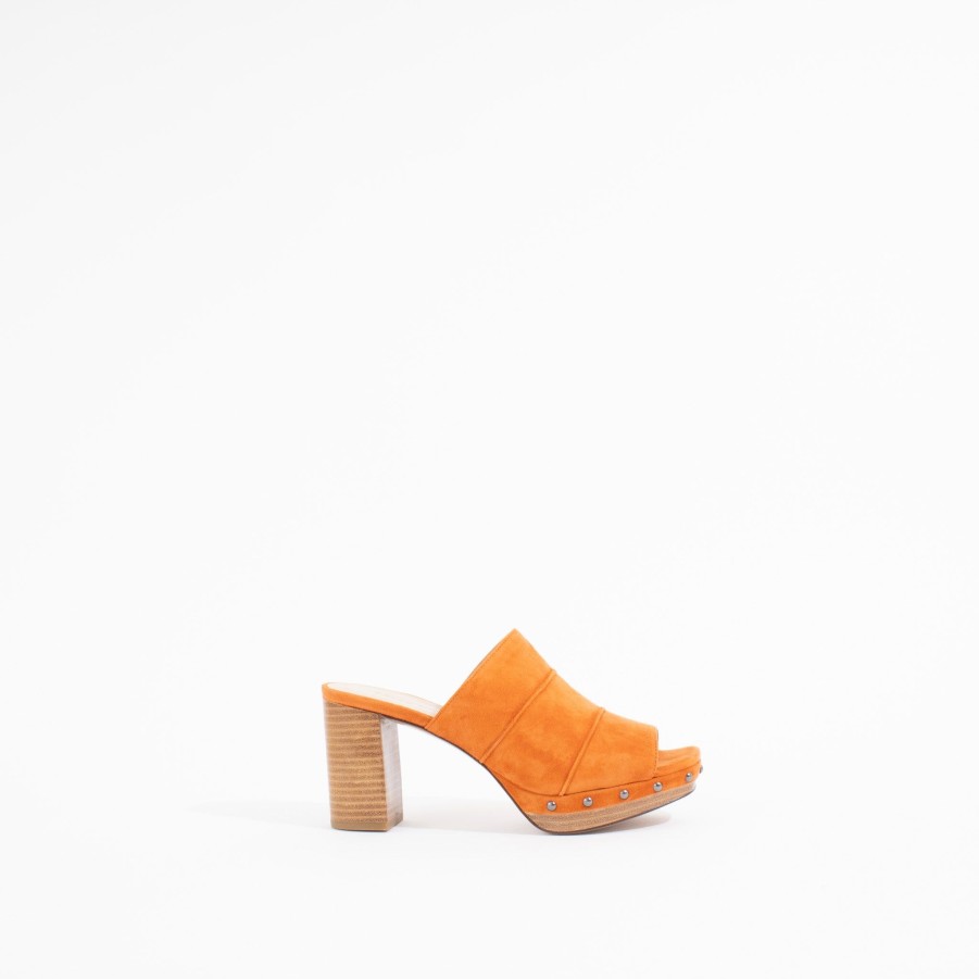 Mules & Slides PELLE MODA | Amery | Oxide Orange