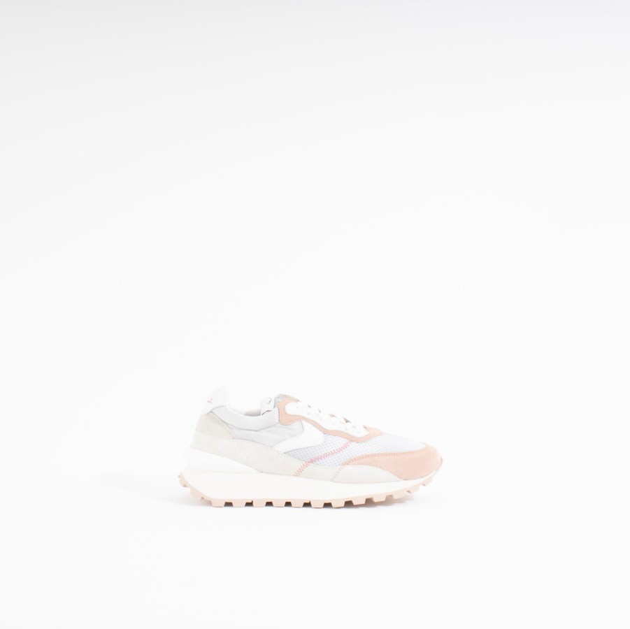 Sneakers VOILE BLANCHE | Qwark | Rose/Grey