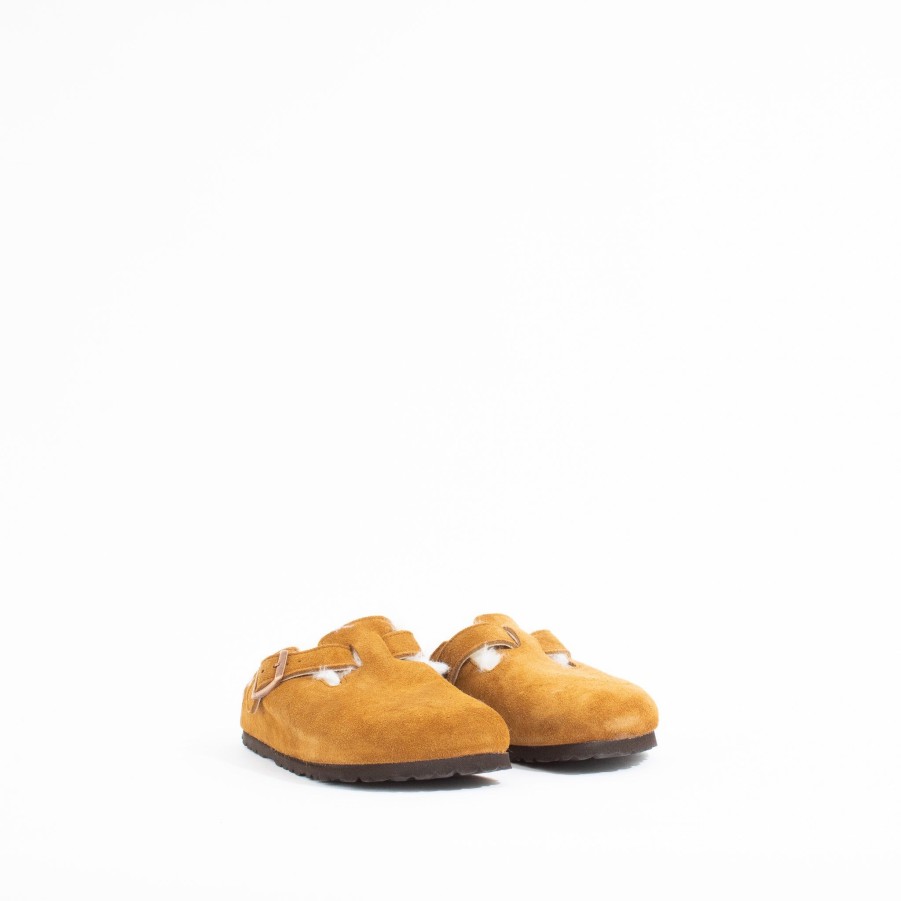 Flats BIRKENSTOCK | Boston | Mink Suede