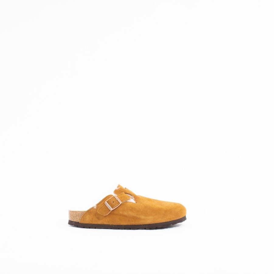 Flats BIRKENSTOCK | Boston | Mink Suede