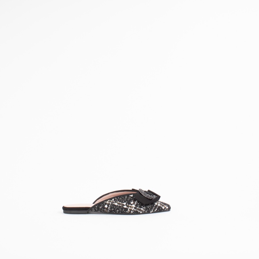 Flats PRETTY BALLERINAS | Ella Slide | Black