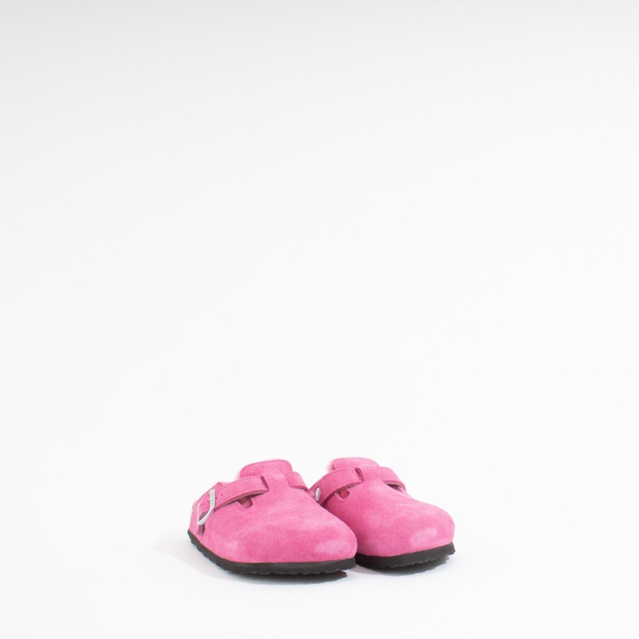 Flats BIRKENSTOCK | Boston Shearling | Fuchsia