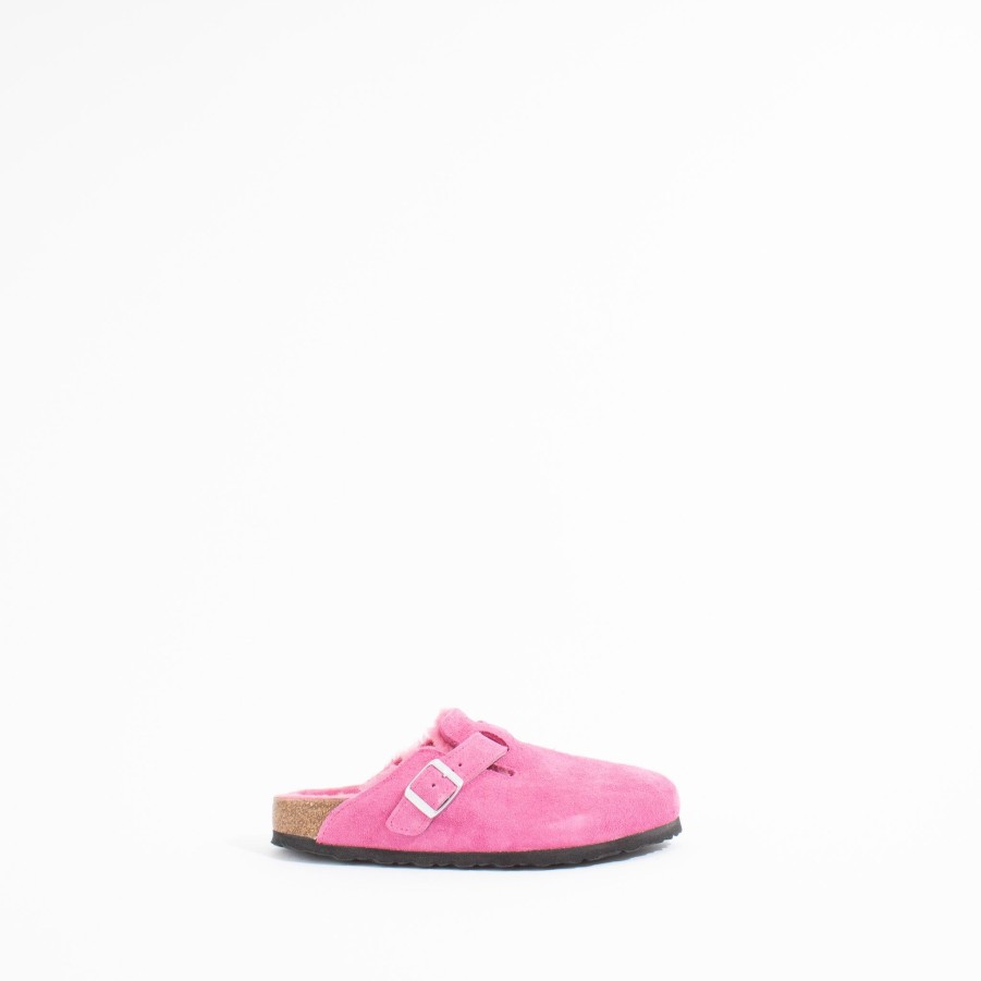 Flats BIRKENSTOCK | Boston Shearling | Fuchsia