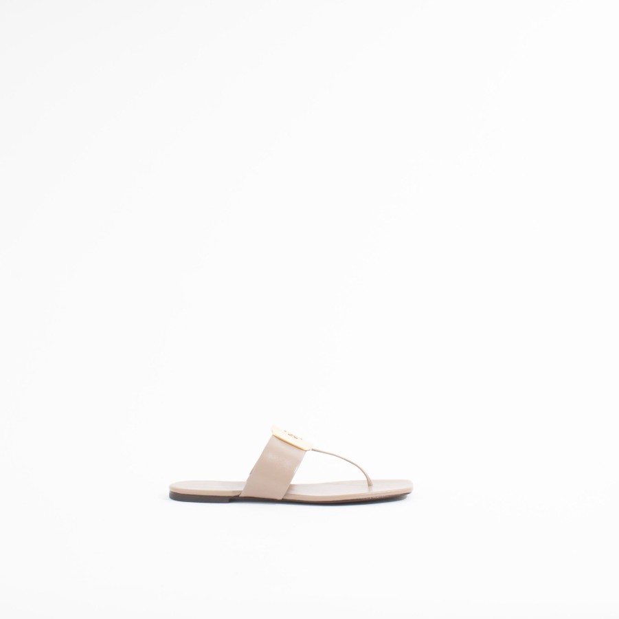 Flats TORY BURCH | Georgia Sandal | Dark Elk