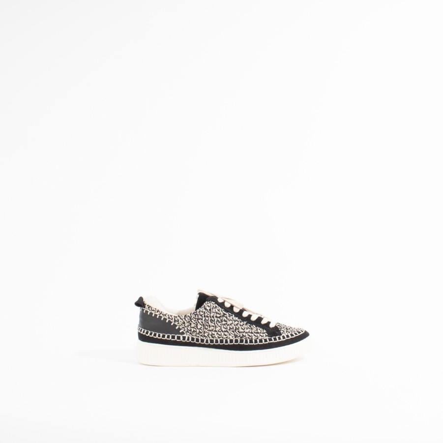 Sneakers DOLCE VITA | Nicona | White/Black Knit