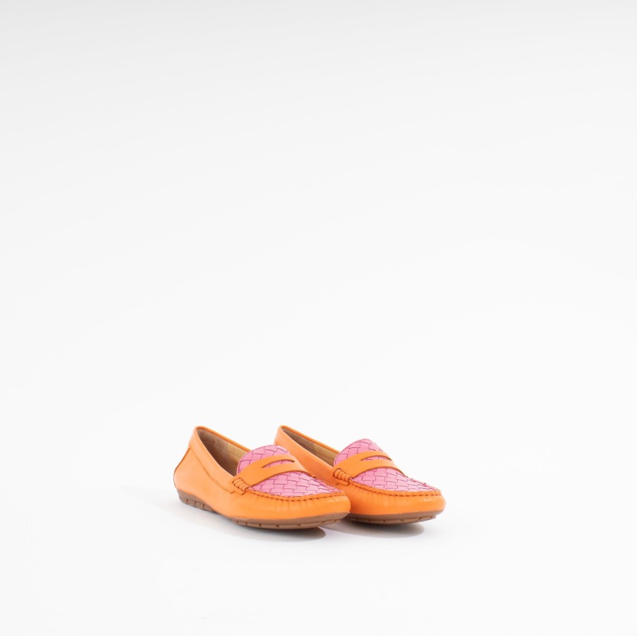 Loafers VANELI | Adebel | Orange/Fuchsia